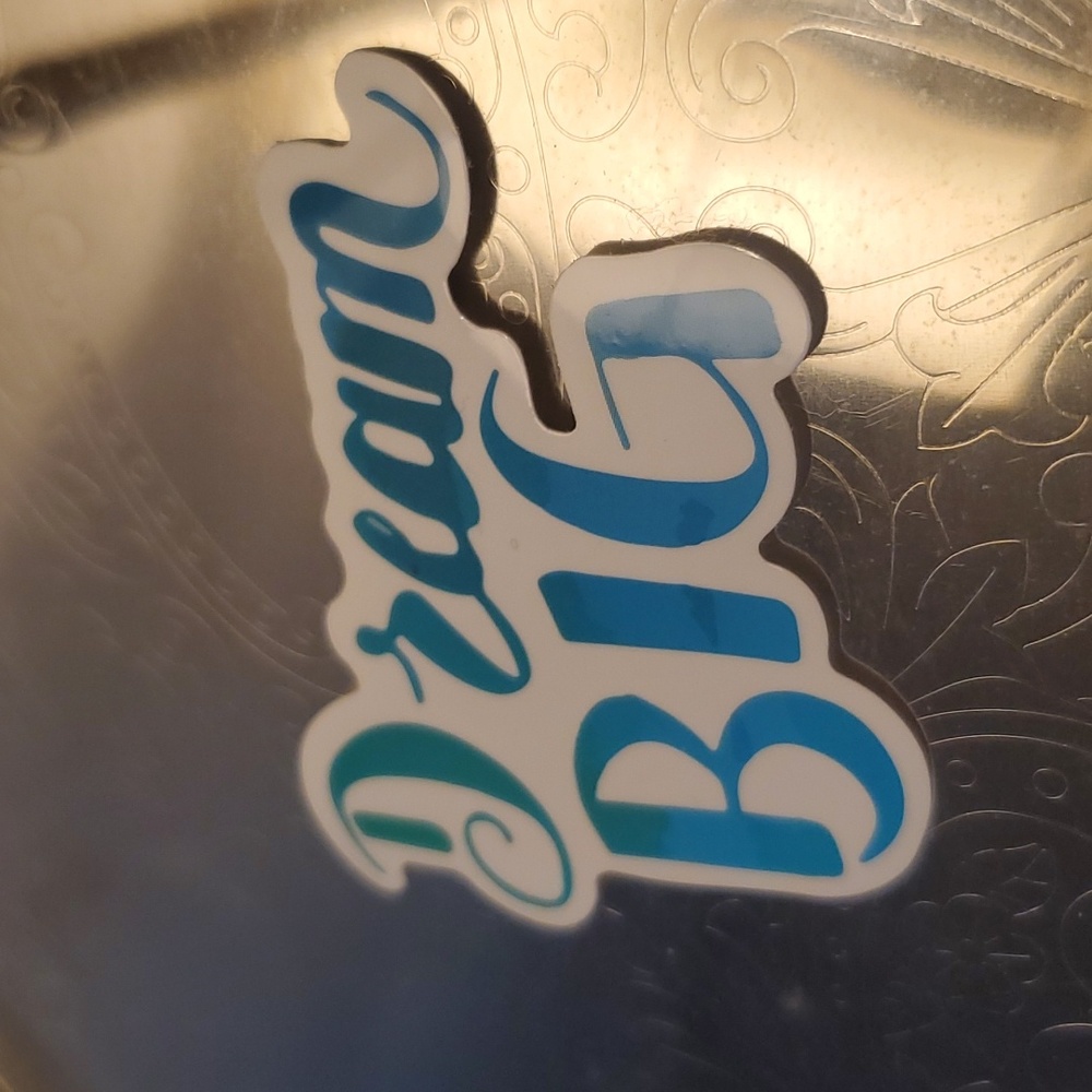 Dream Big Sticker - Picture 2 of 3
